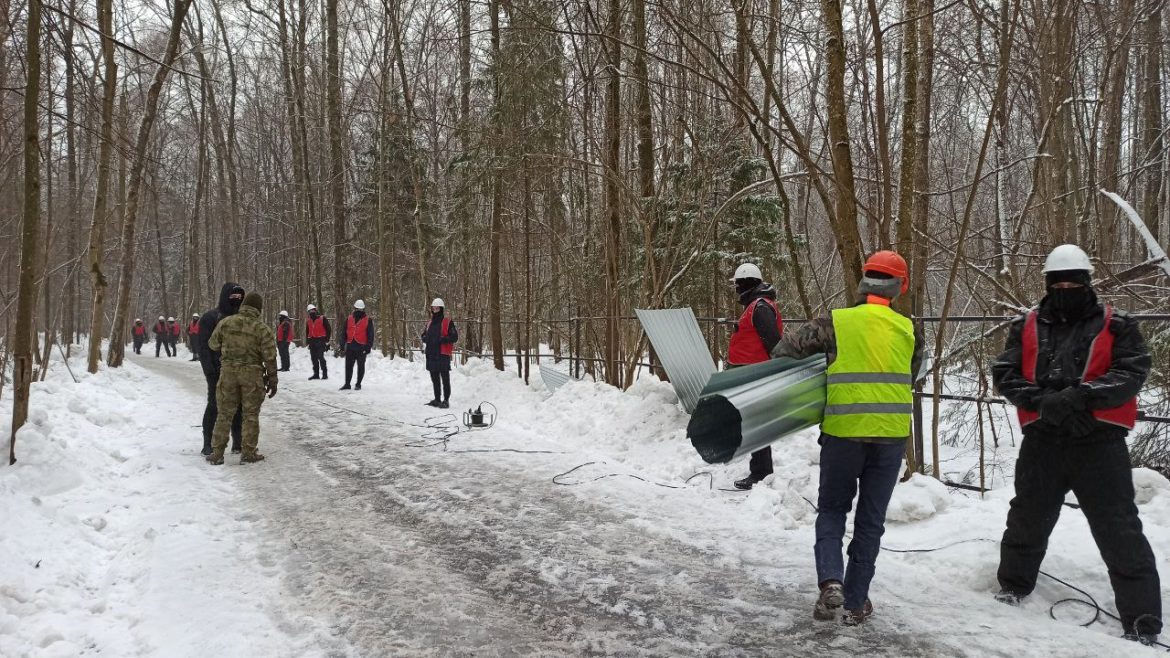 Полиция задержала защитников Троицкого леса в Новой Москве