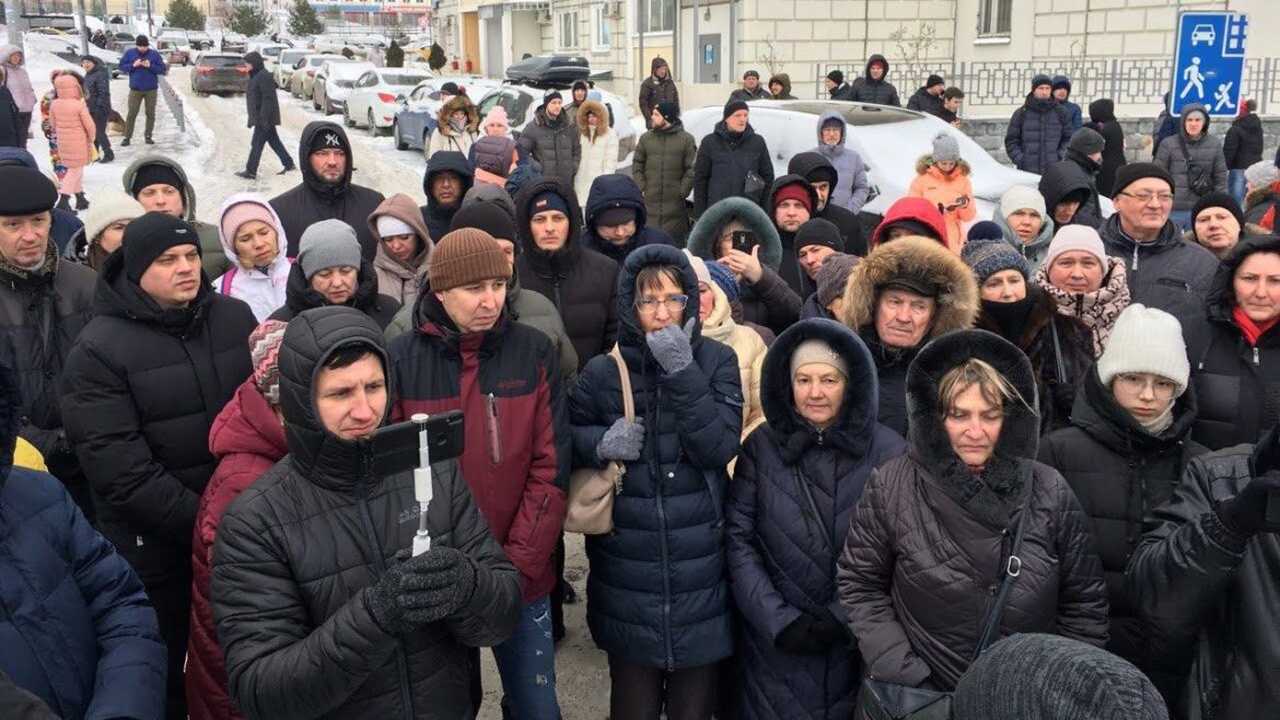 Жители подмосковного Видного наращивают протест против строительства автомагистрали под окнами жилых домов