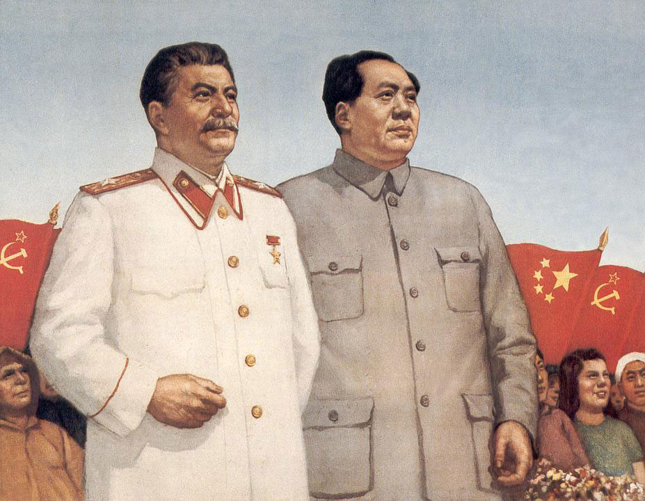 Русский с китайцем братья вовек, Сталин и Мао слушают вас