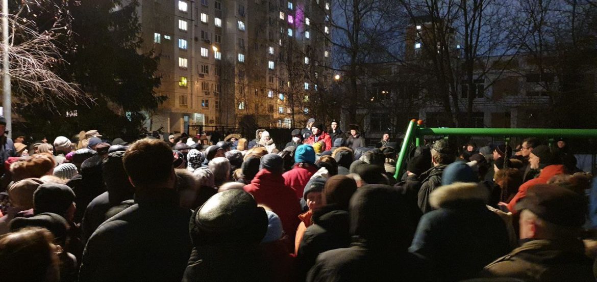 Жители Щукино вышли против сноса гаражей и точечной застройки