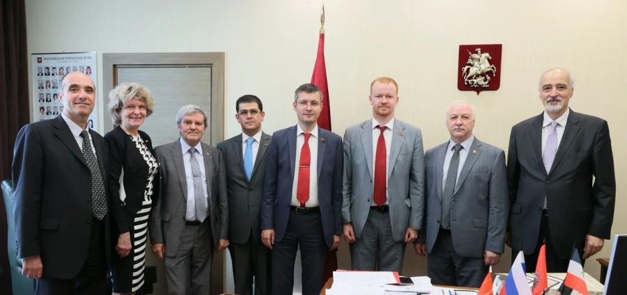 Депутаты-коммунисты встретились с послом Сирии