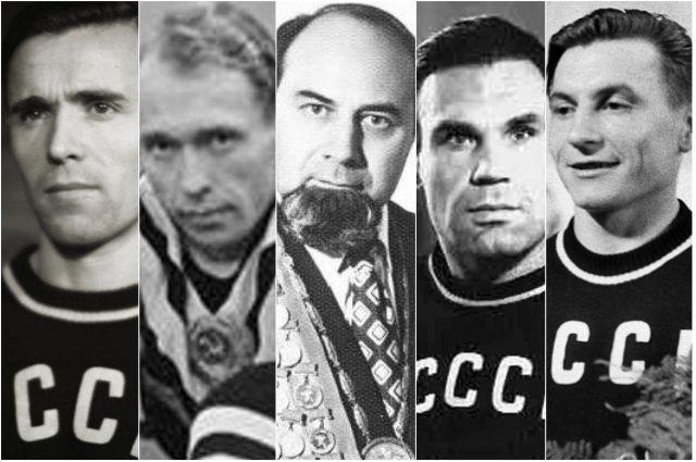 Советские спортсмены-фронтовики