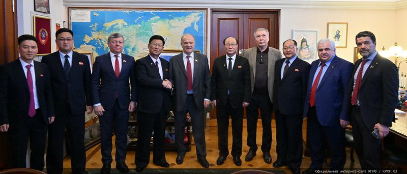 Геннадий Зюганов встретился в Москве с делегацией Трудовой партии Кореи