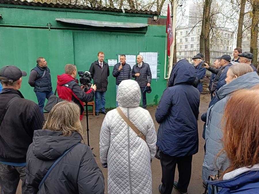 Денис Парфенов: «Защитить права гаражников в городе Москве в Тимирязевском»