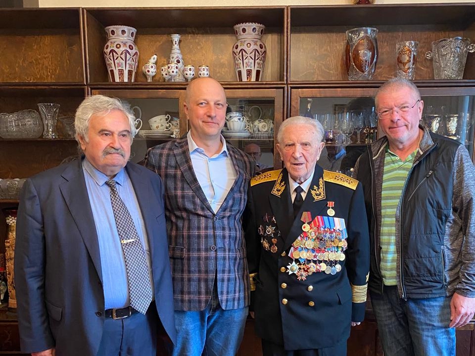 Поздравляем С.С.Турунова со  столетним юбилеем