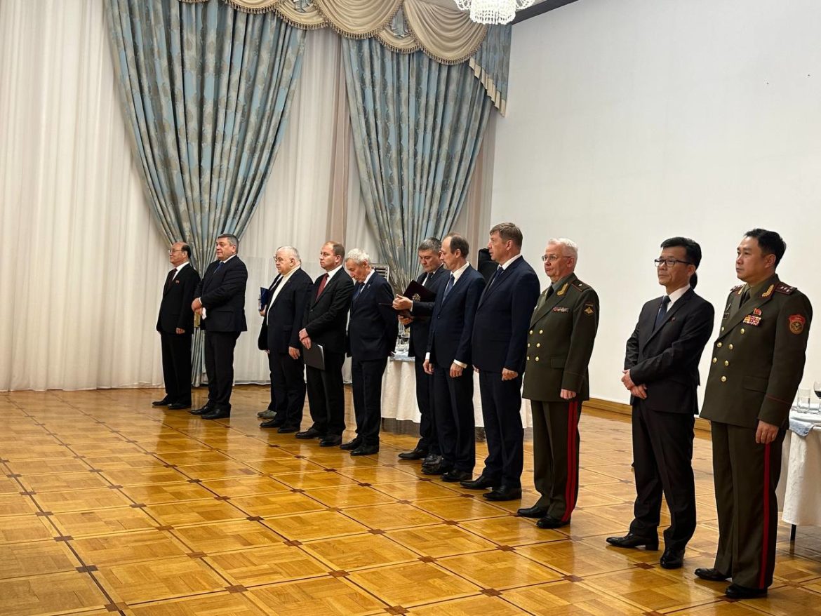 Казбек Тайсаев посетил Посольство КНДР в России по случаю 77-й годовщины установления дипотношений между СССР и КНДР