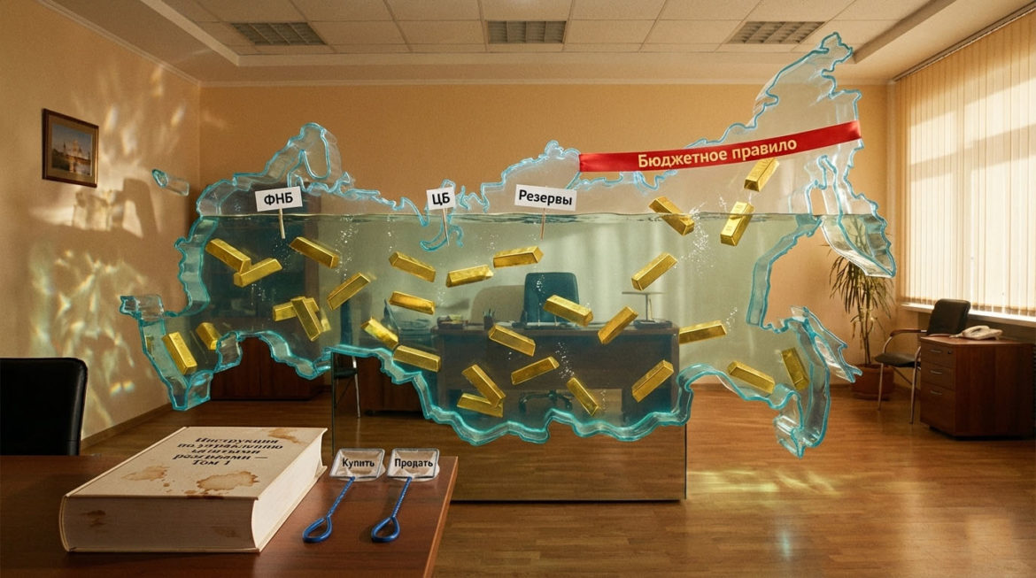 В потоке событий О золотых резервах современной России