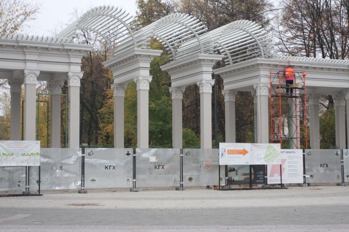 Сергей Обухов добился конкретных сроков озеленения парка, пострадавшего от благоустройства