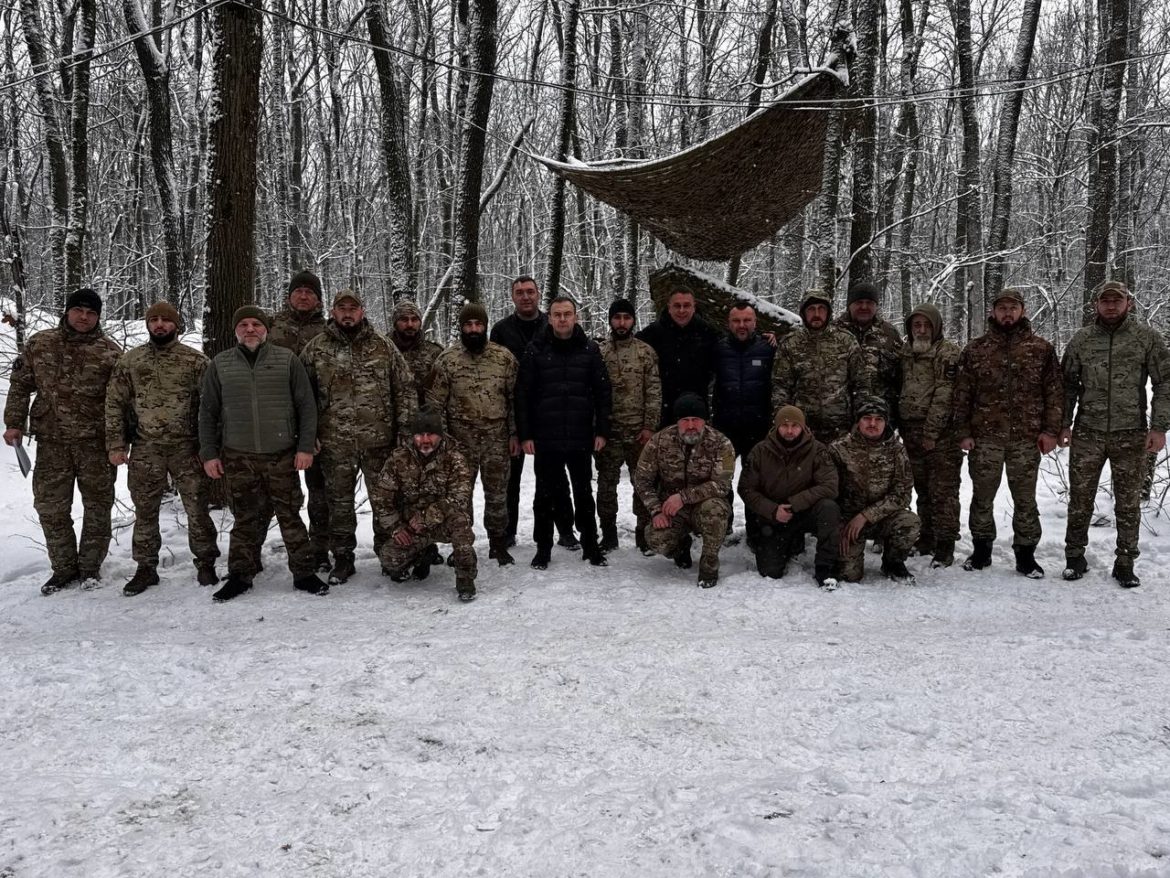 Встреча коммунистов с бойцами легендарной штурмовой бригады «Ветераны»
