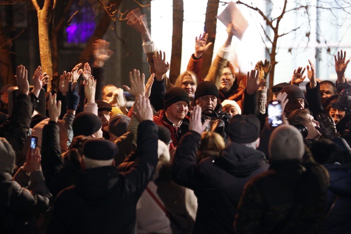 Северное Бутово против торгового центра (фоторепортаж)