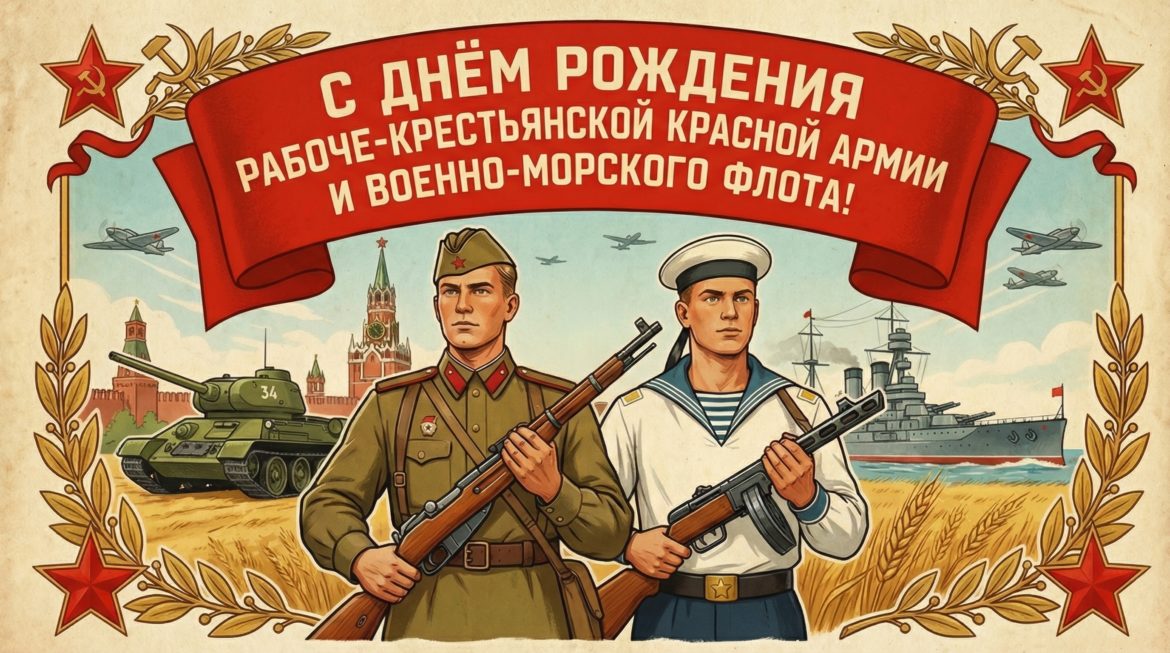 Красная Армия всех сильней!