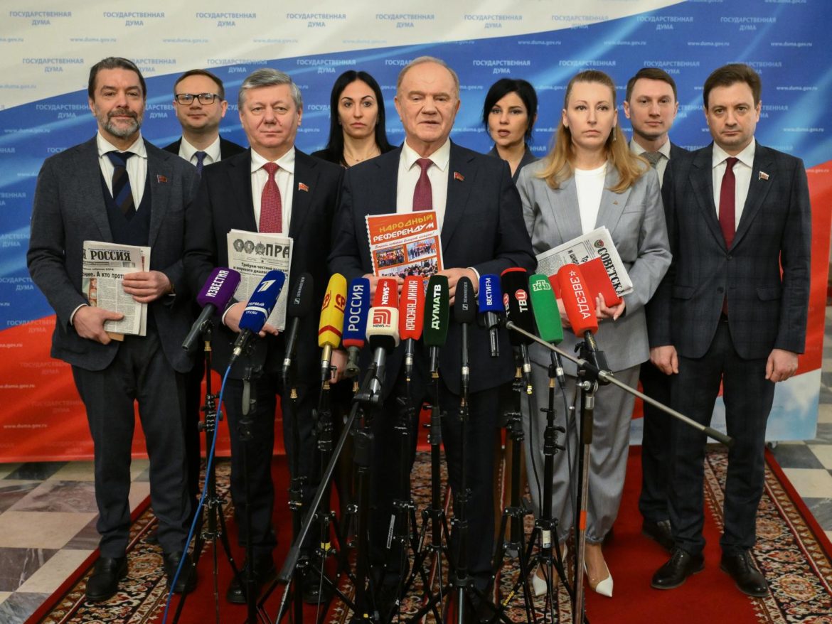 Геннадий Зюганов: «Правительство должно ознакомиться с нашими предложениями!»