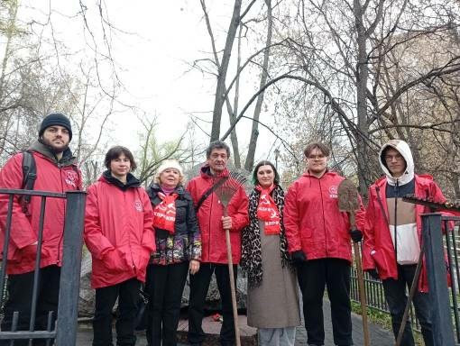 МПО КПРФ «Куйбышевское» на субботнике