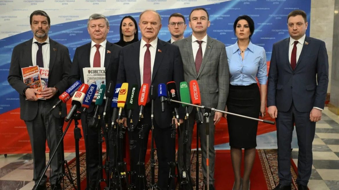 Г.А. Зюганов выступил перед журналистами