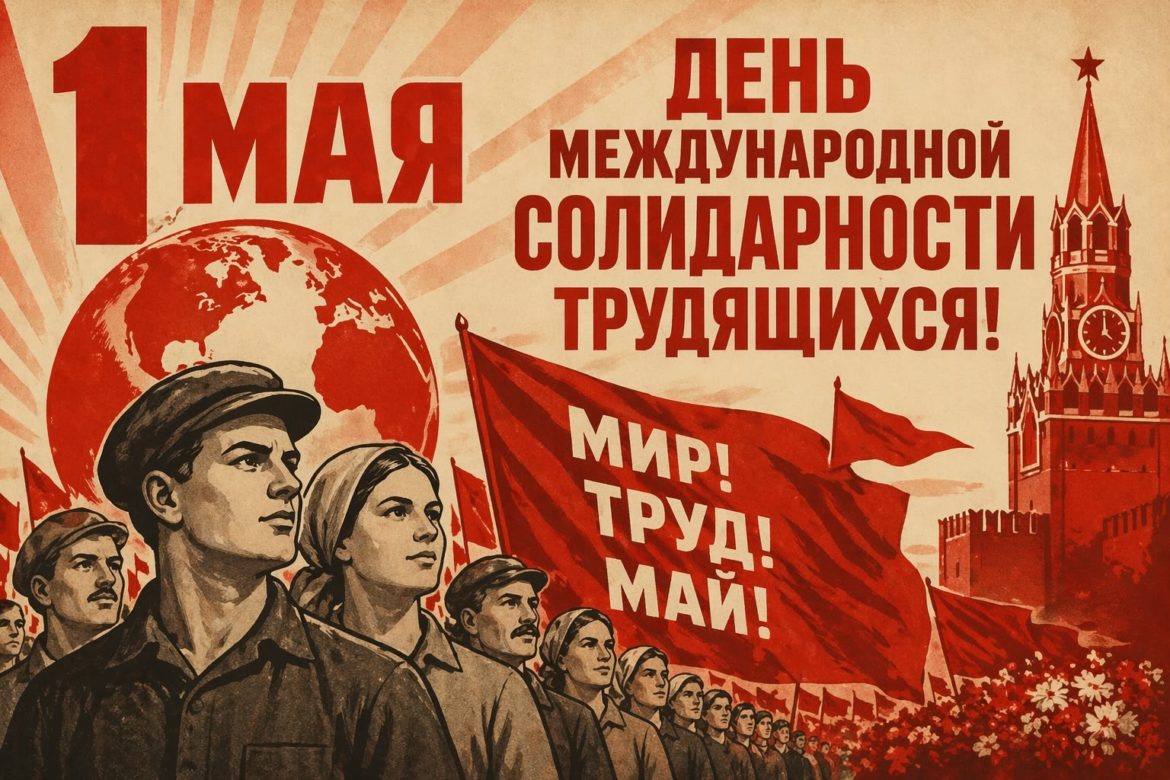 Да здравствует Первомай – праздник трудящихся всего мира!