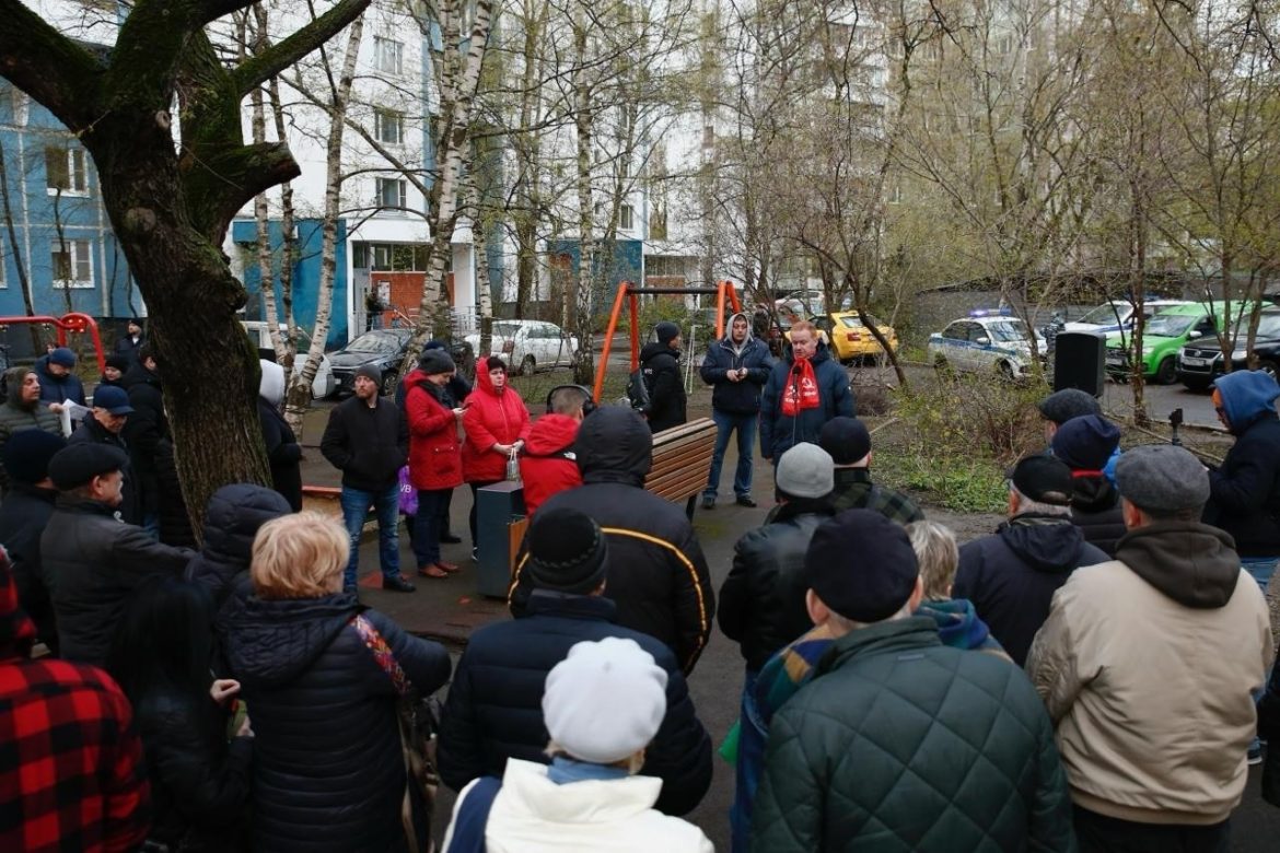 Жители района Южное Медведково против сноса гаражей