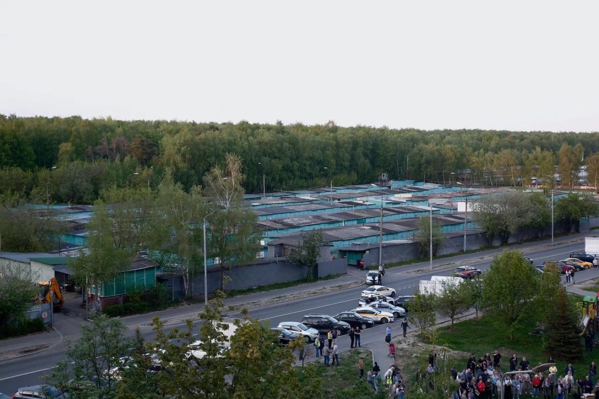 КРТ в Бирюлёво угрожает дендропарку и гаражам