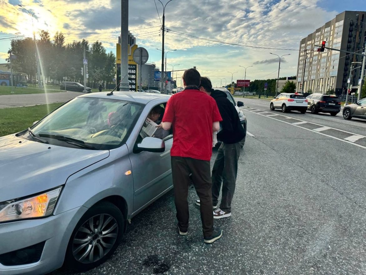 Калужское МО КПРФ – в очередях на заправках