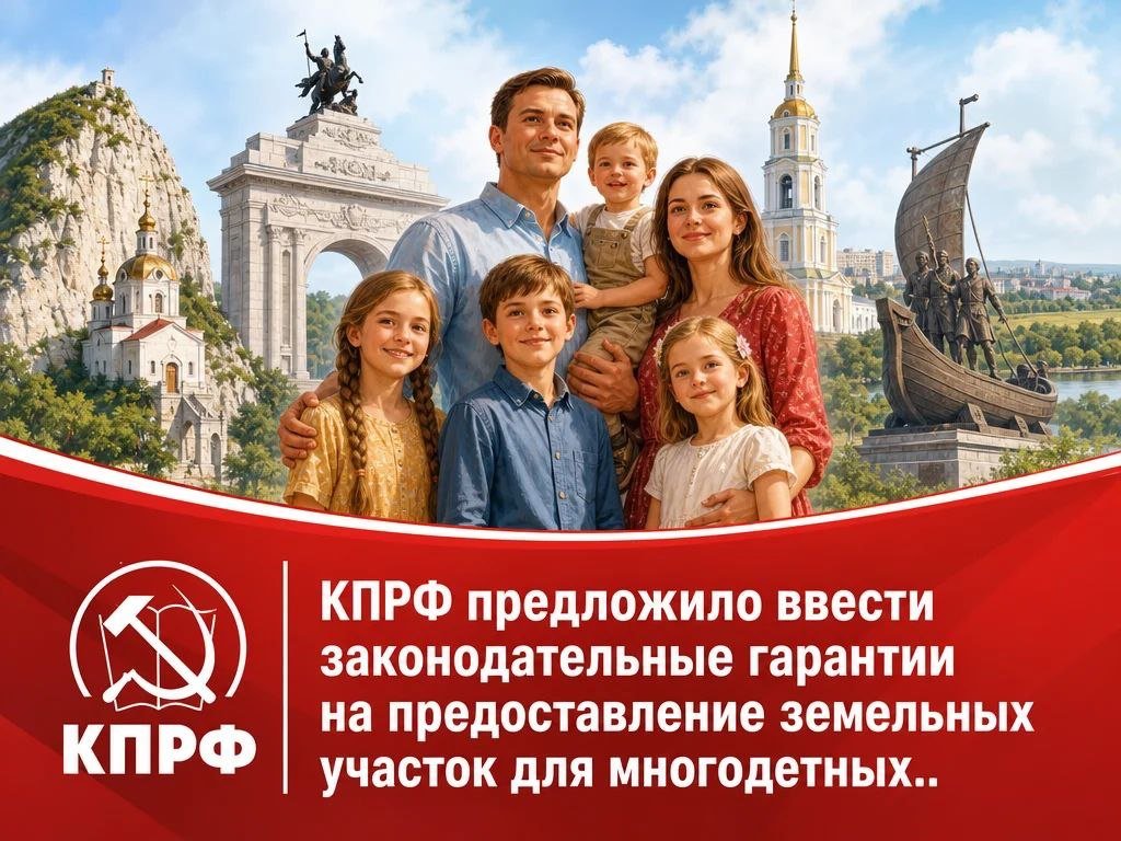 Сергей Обухов: «Многодетным — земельные участки!»