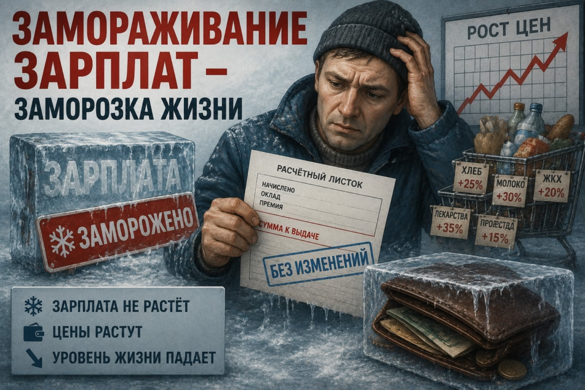 Зарплаты жмут на тормоза